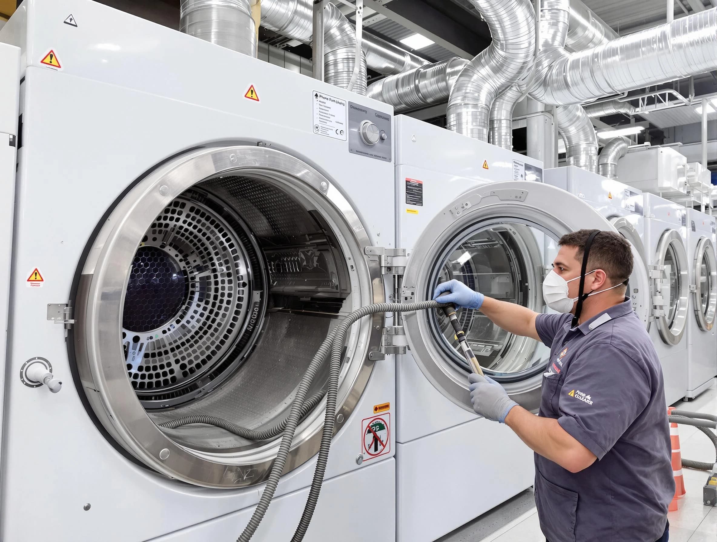 Industrial-grade dryer vent cleaning by College Park Dryer Vent Cleaning in College Park