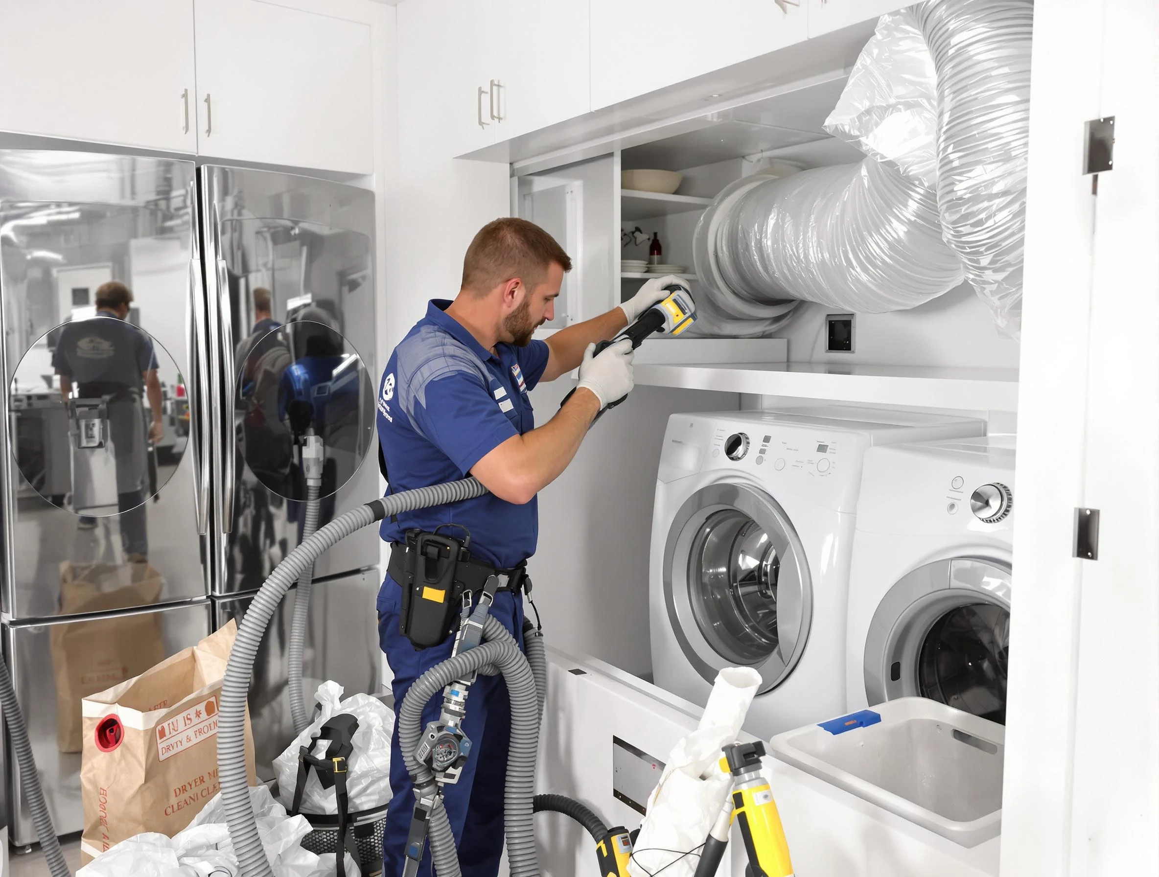 Professional duct cleaning by College Park Dryer Vent Cleaning in College Park