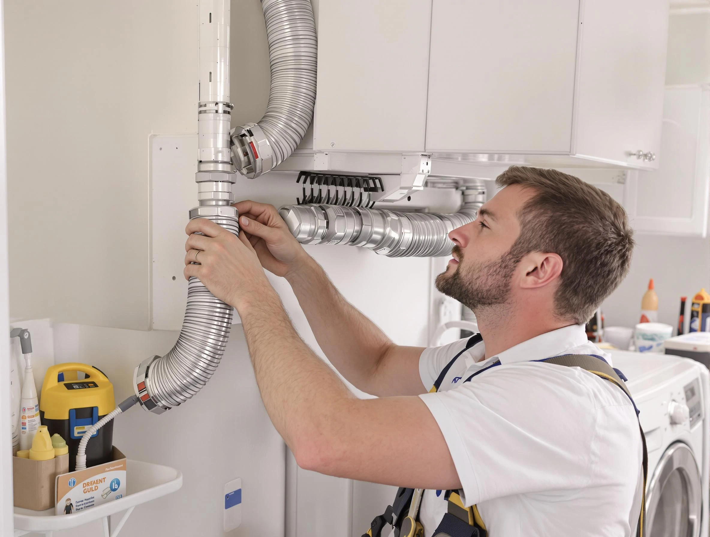 Professional dryer vent repair and installation by College Park Dryer Vent Cleaning in College Park